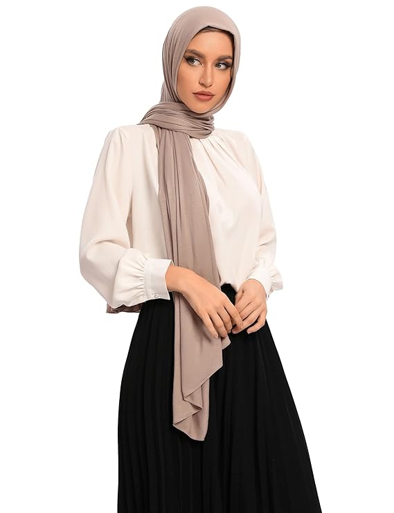 Jersey Hijab - Sand