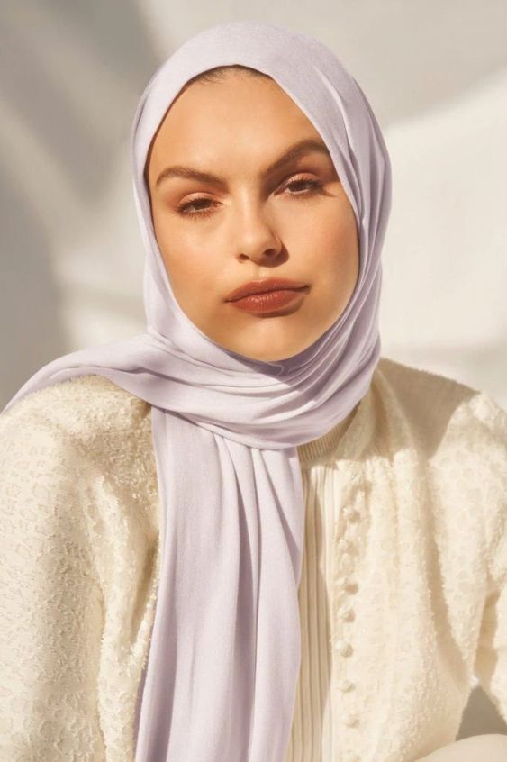 Jersey Hijab - Lavender