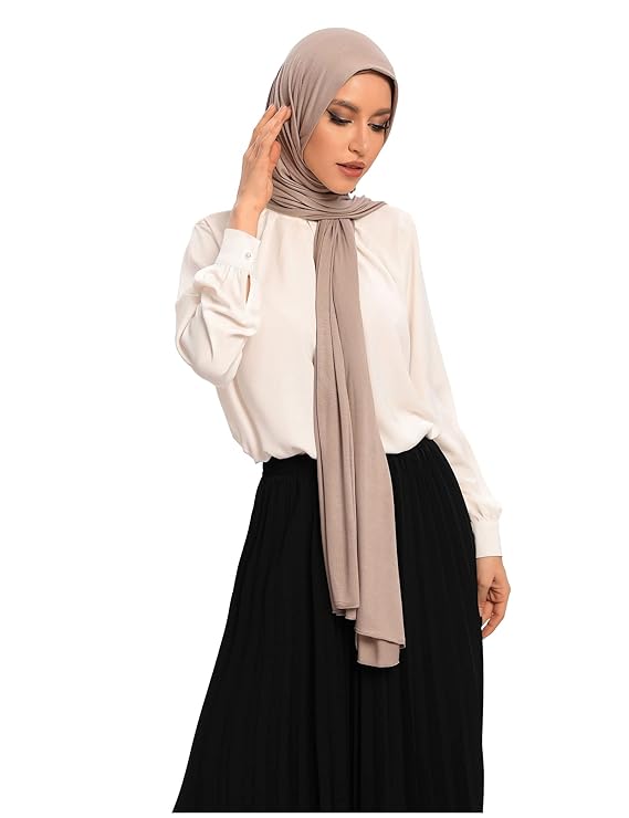 Jersey Hijab - Sand