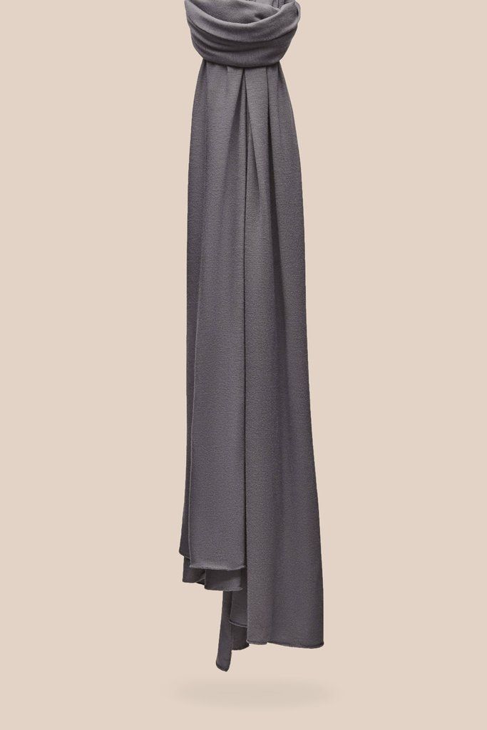 Jersey Hijab - Dark Grey