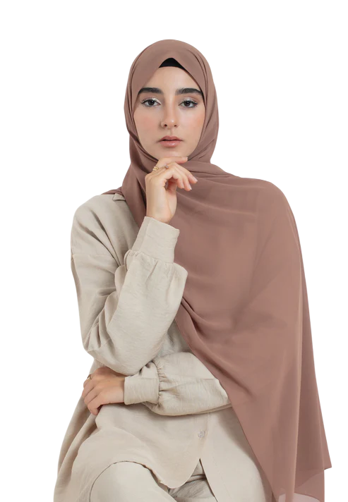 Jersey Hijab - Mocha