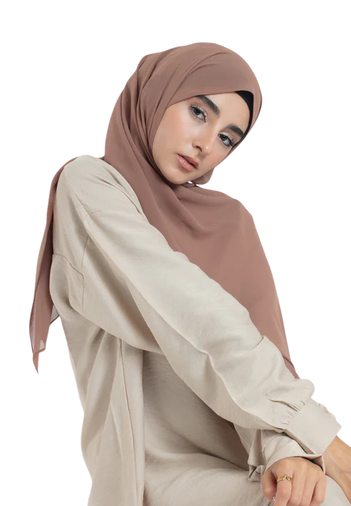 Jersey Hijab - Mocha